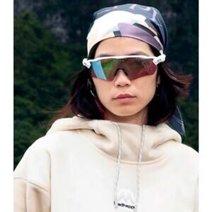 NWT Madhappy Summer Outdoors Square Silk Scarf Bandana Nocturnal‎